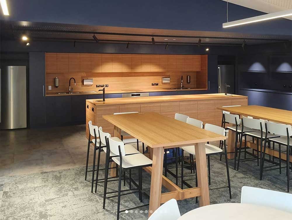 Commercial kitchen installation in Melbourne