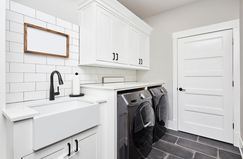 Laundry renovation in Melbourne